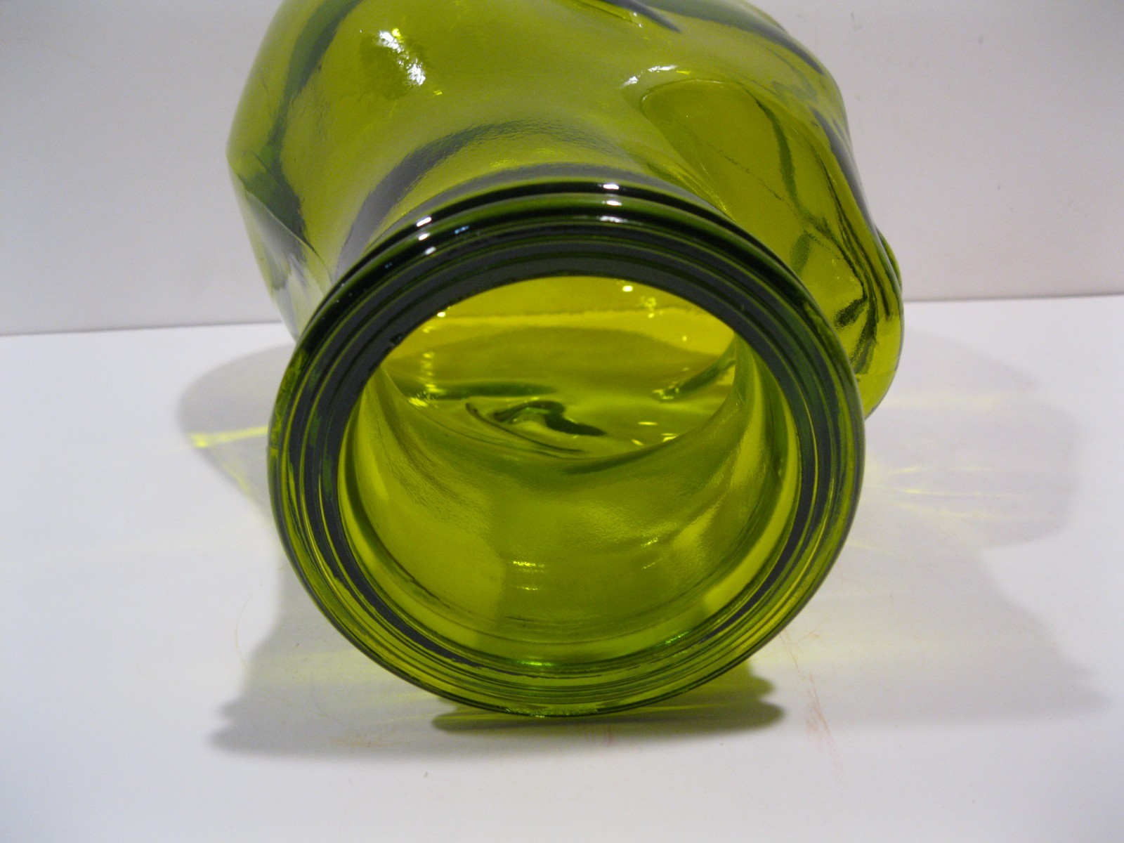 Glass Head YELLOW, Life Size Mannequin Head for Decor, Display Hats Wigs, etc