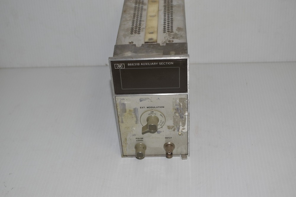 HEWLETT PACKARD 86631B AUXILIARY SECTION PLUG IN (MPR10)