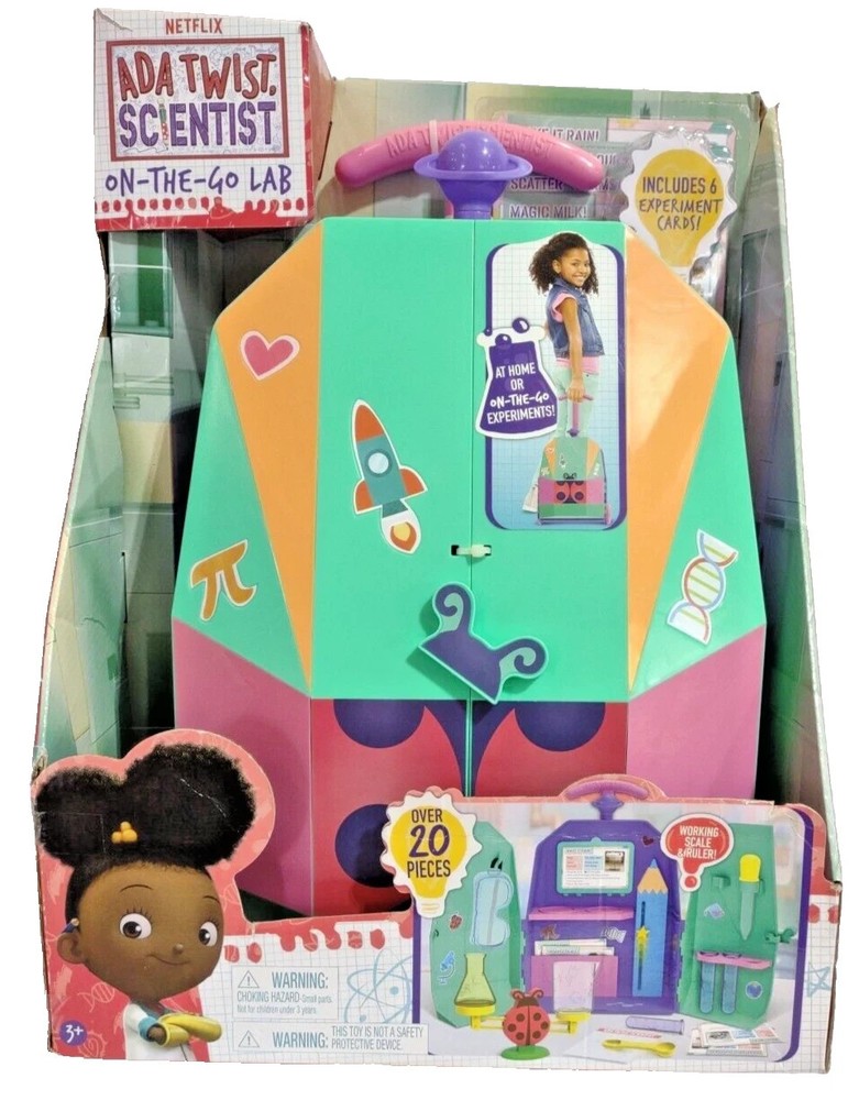Just Play Ada Twist Scientist On The Go Lab Set with Experiment Cards