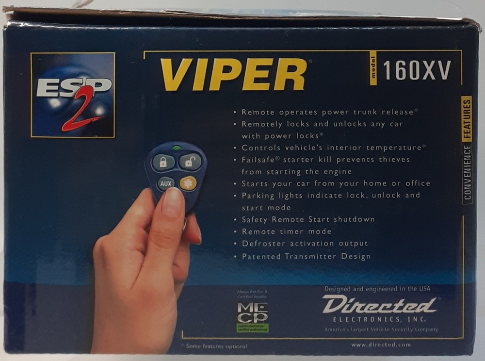 Viper 160XV Remote Start