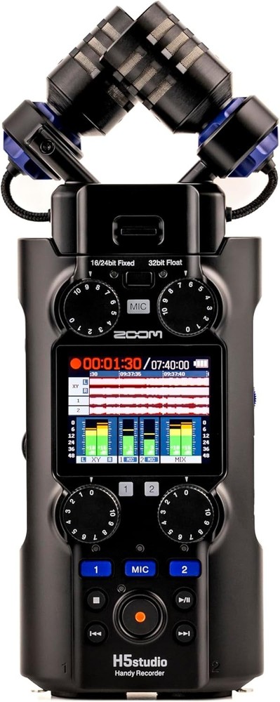 Zoom H5studio 6-Track 32-Bit Float Handy Recorder - NEW