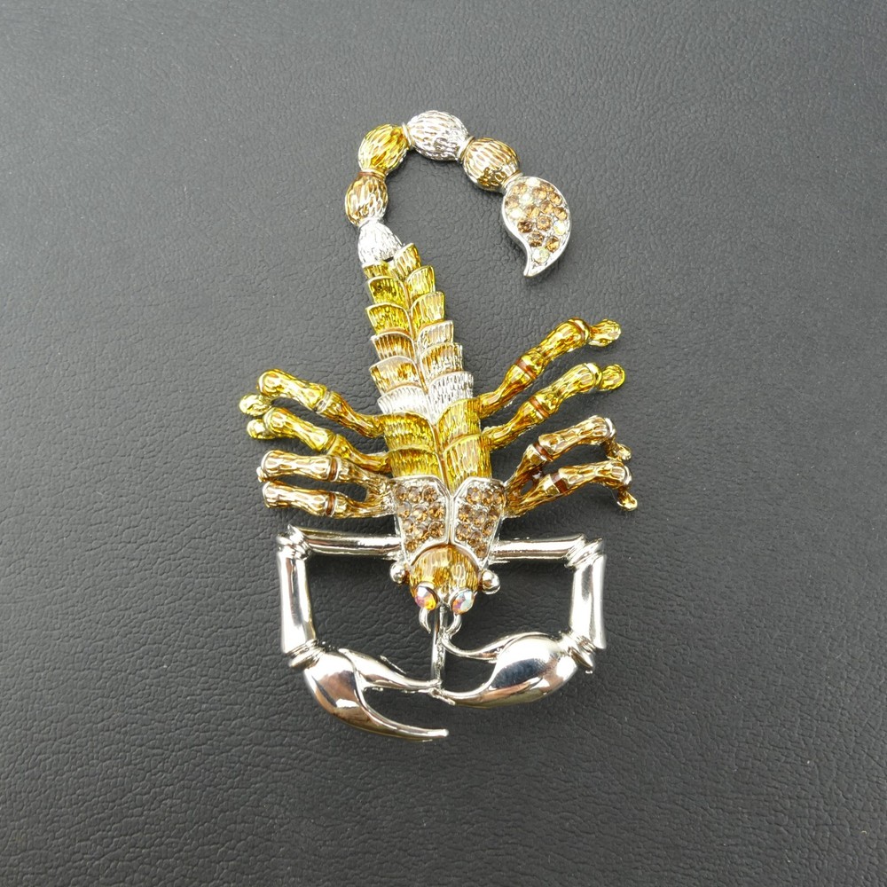 Large, Statement, Scorpio, Brooch