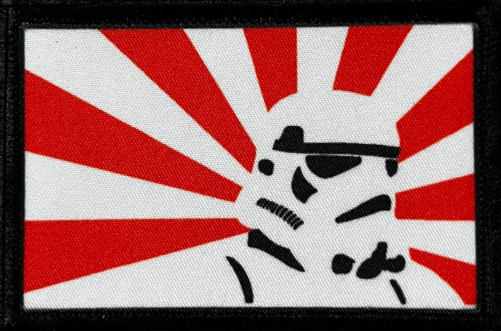 Han Solo "Shoot First" Star Wars Morale Patch.