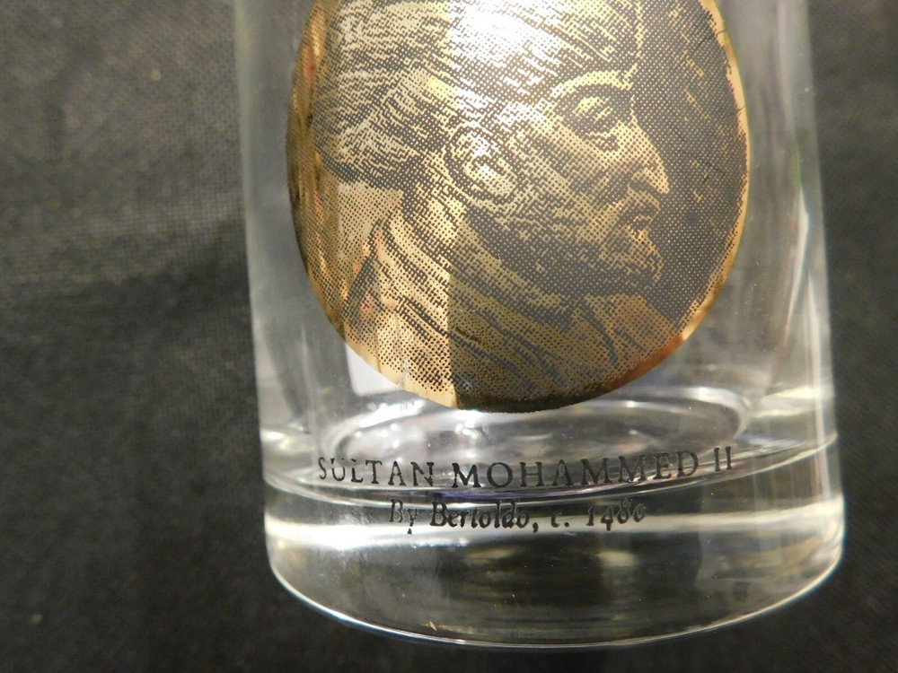 SULTAN MOHAMMED II BY BERTOLDO C 1480 GLASS! e867UXX