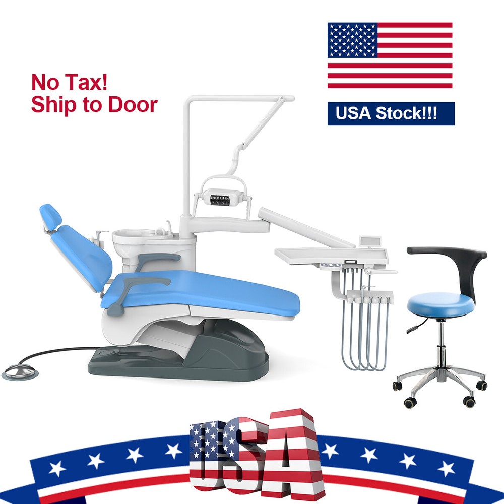 Dental Unit Chair Computer Controlled/Portable Delivery Unit Air Compressor