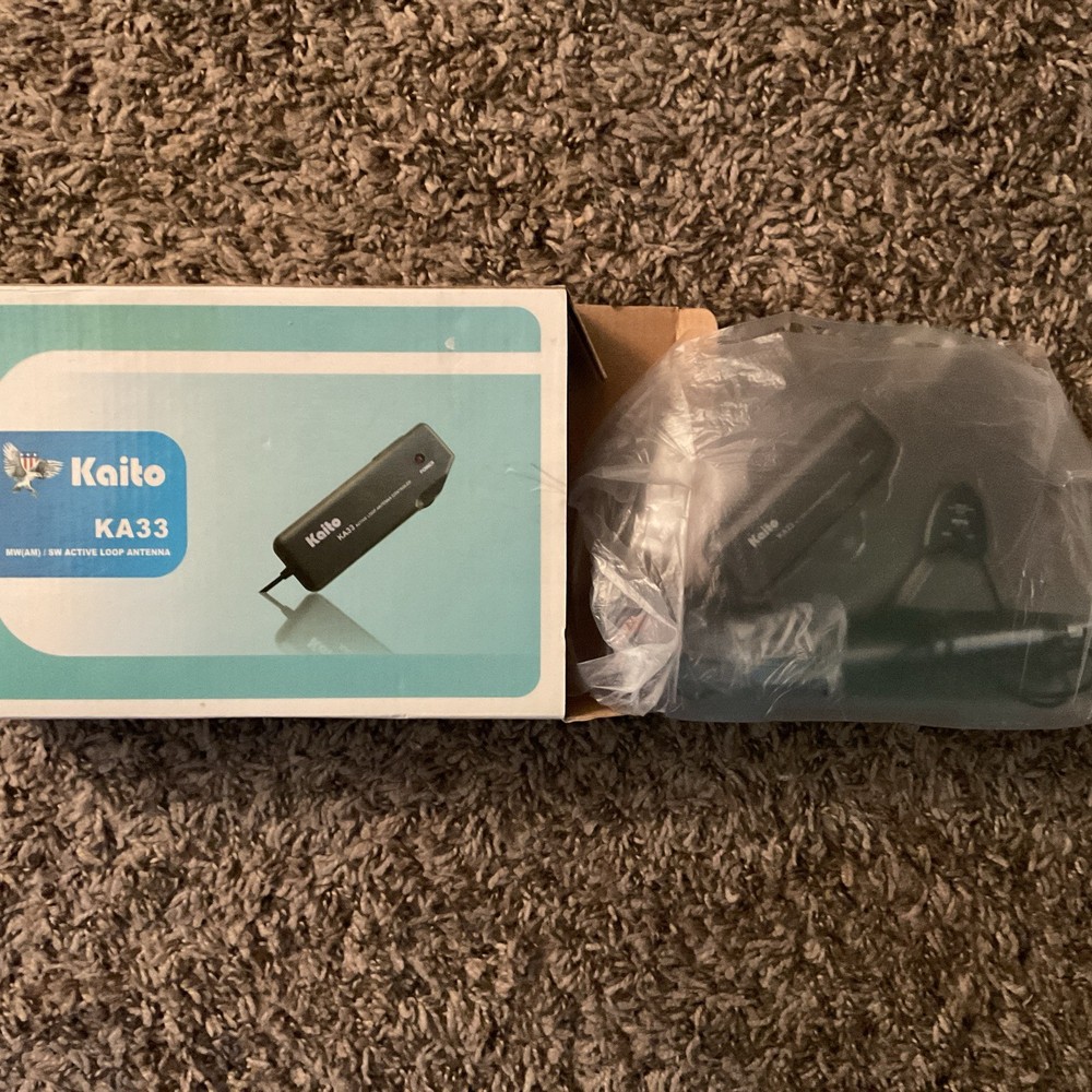 Kaito KA33 Active Loop Antenna Brand New