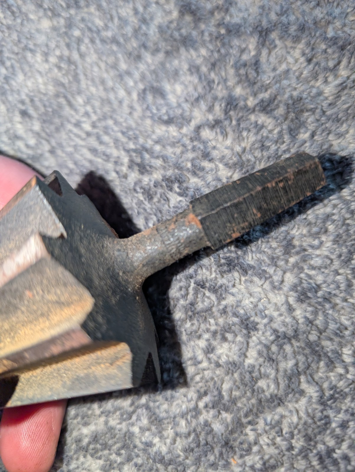 VTG Union Tools Pipe Burring Reamer 2 1/4" OD Spiral. 4 1/2" Length. USA Made.