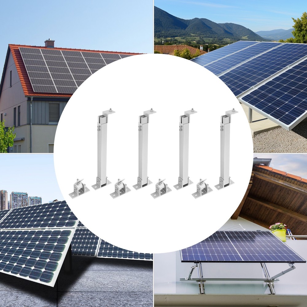 4pcs Universal Mount Brackets Adjustable Solar Panel Mounting Brackets SALEUSUS