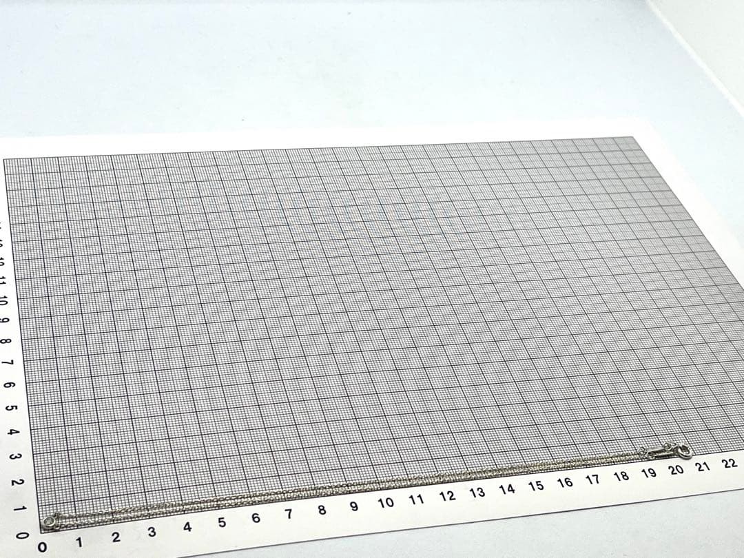 h887 Excellent condition Tiffany & Co. By the Yard diamond necklace, sterling