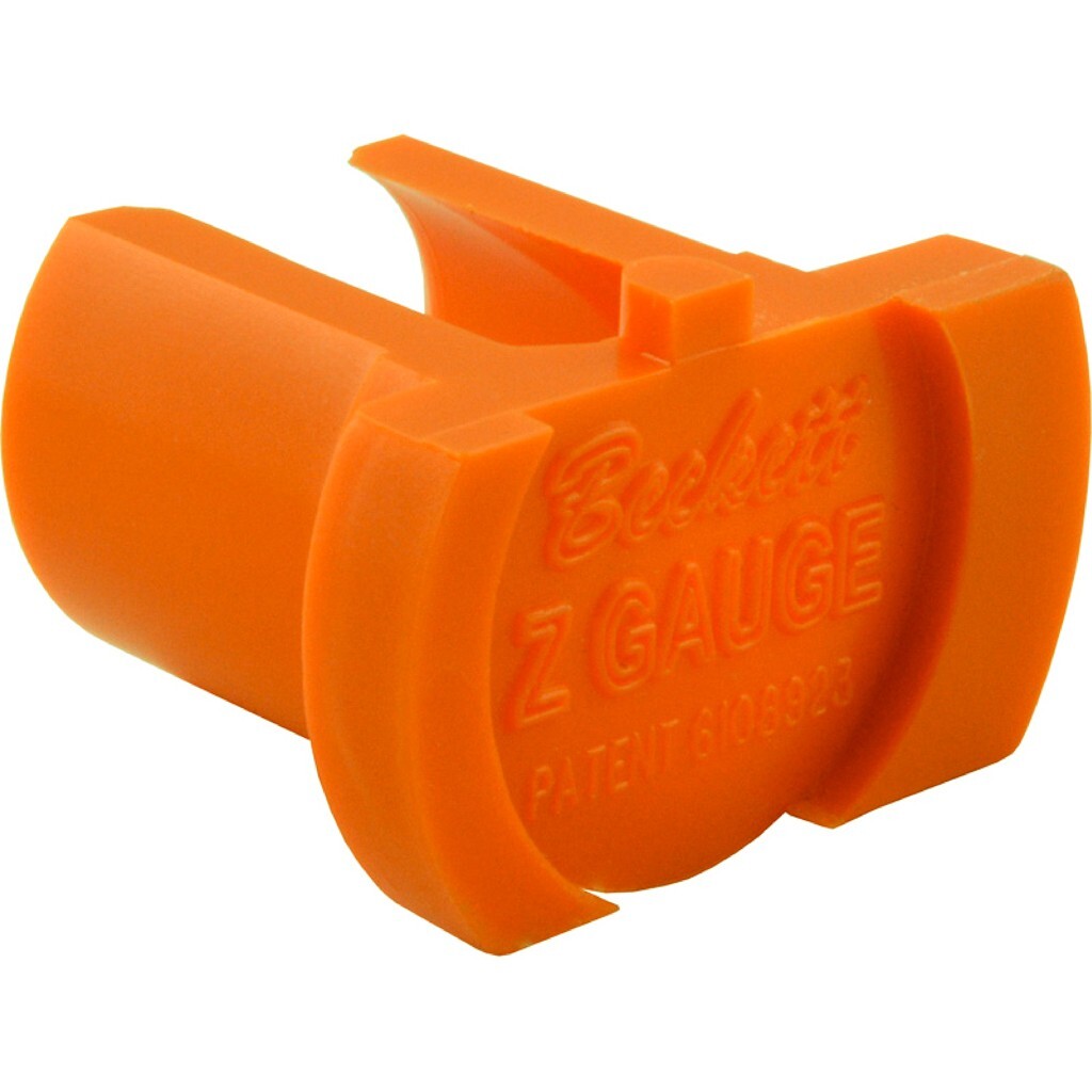 Beckett Z Setting Gauge Z2000 Nozzle & Electrode tool AF AFG SF SR AFII orange