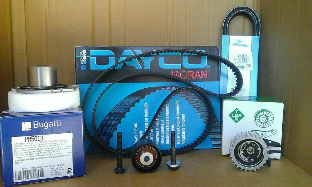 DISTRIBUTION KIT + WATER PUMP FOR LANCIA LYBRA SW (839BX) 1.9 JTD.