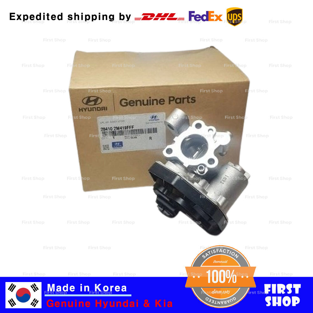 Genuine OEM 284102M419 EGR Valve Assy for Hyundai Sonata Kia Sorento 2021-2023