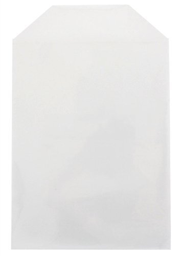 100 Clear CPP Movie Plastic Sleeves + 2-Disc Non-Woven Sleeves for Storage