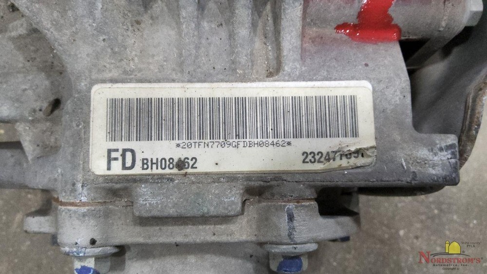 2016 GMC Terrain 4X4 Transfer Case