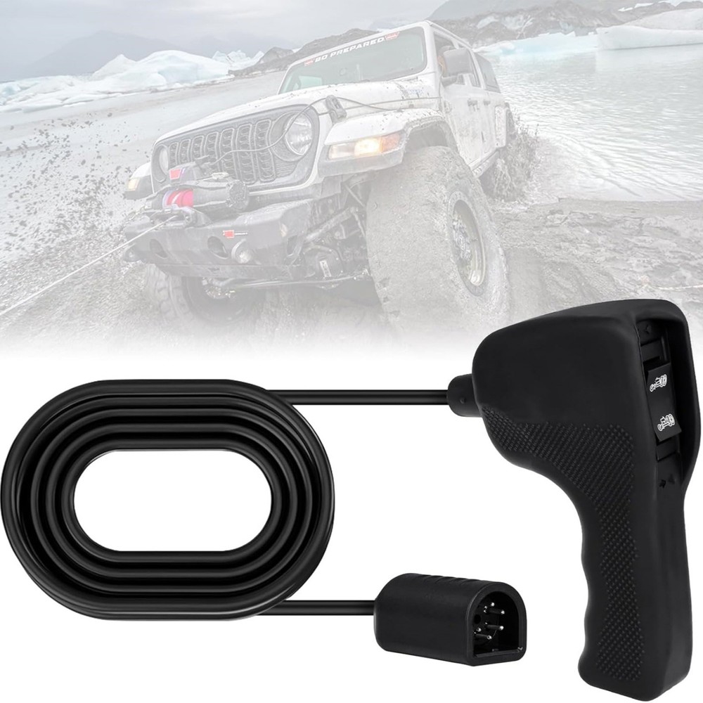 For Warn Winch Remote Controller Hand Held 12ft Cable M8000 M10000 M12000 VR8000