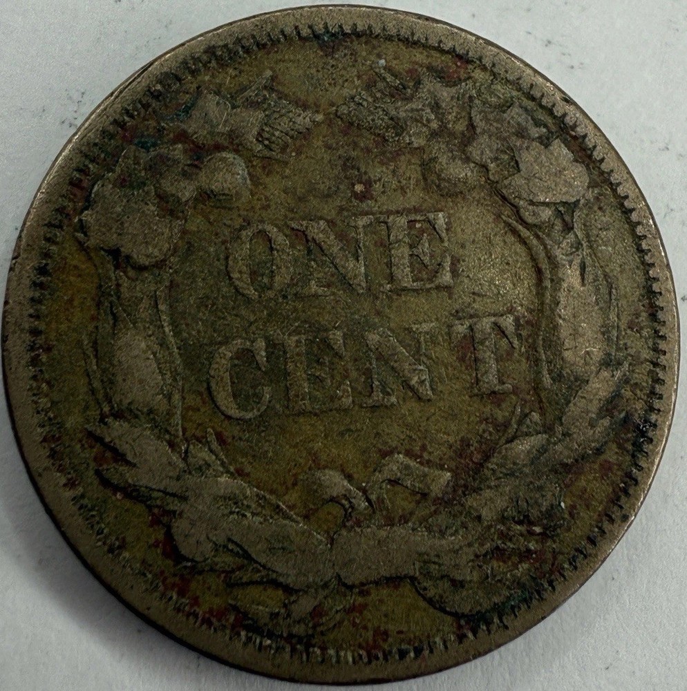 1858 Small Letters Flying Eagle Cent Exact Coin Imaged #FLY88