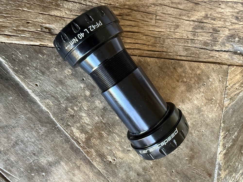CeramicSpeed BB30 Ceramic Bottom Bracket - PF42-68-DUB - black