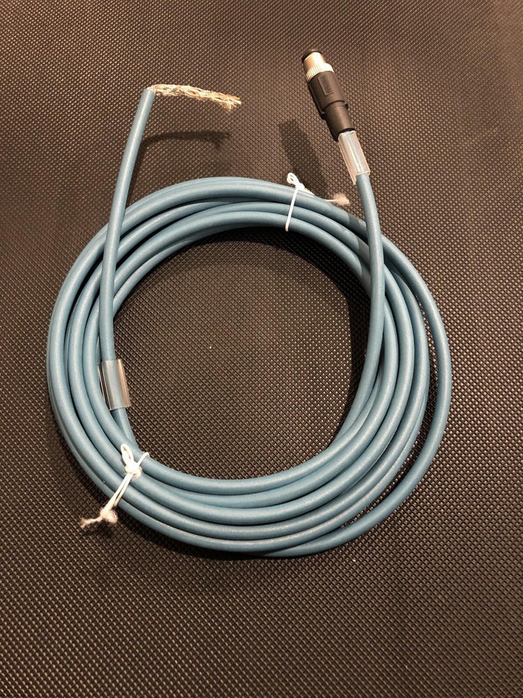 JVL M12 Cab D-code Ethernet Cable 5m WI1046-M12M4S05R