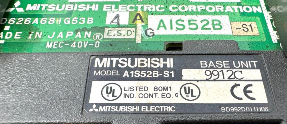 Mitsubishi A1S52B-S1 Base Unit