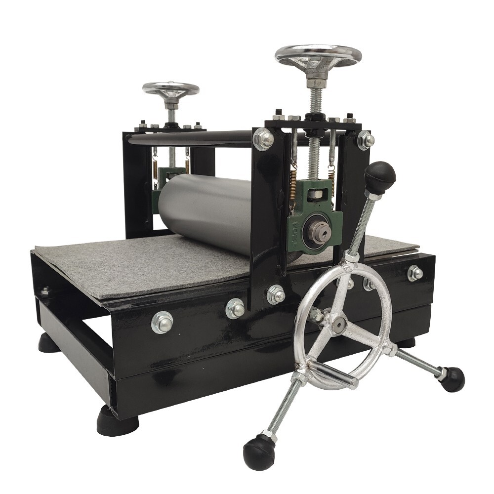 Manual Slab Roller for Printmaking Machine Relief Plate Make Heavy Duty