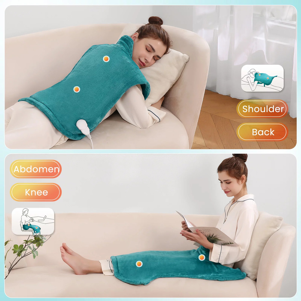 FULL BACK HEATING PAD 4 Heat Settings & Auto Shut-Off