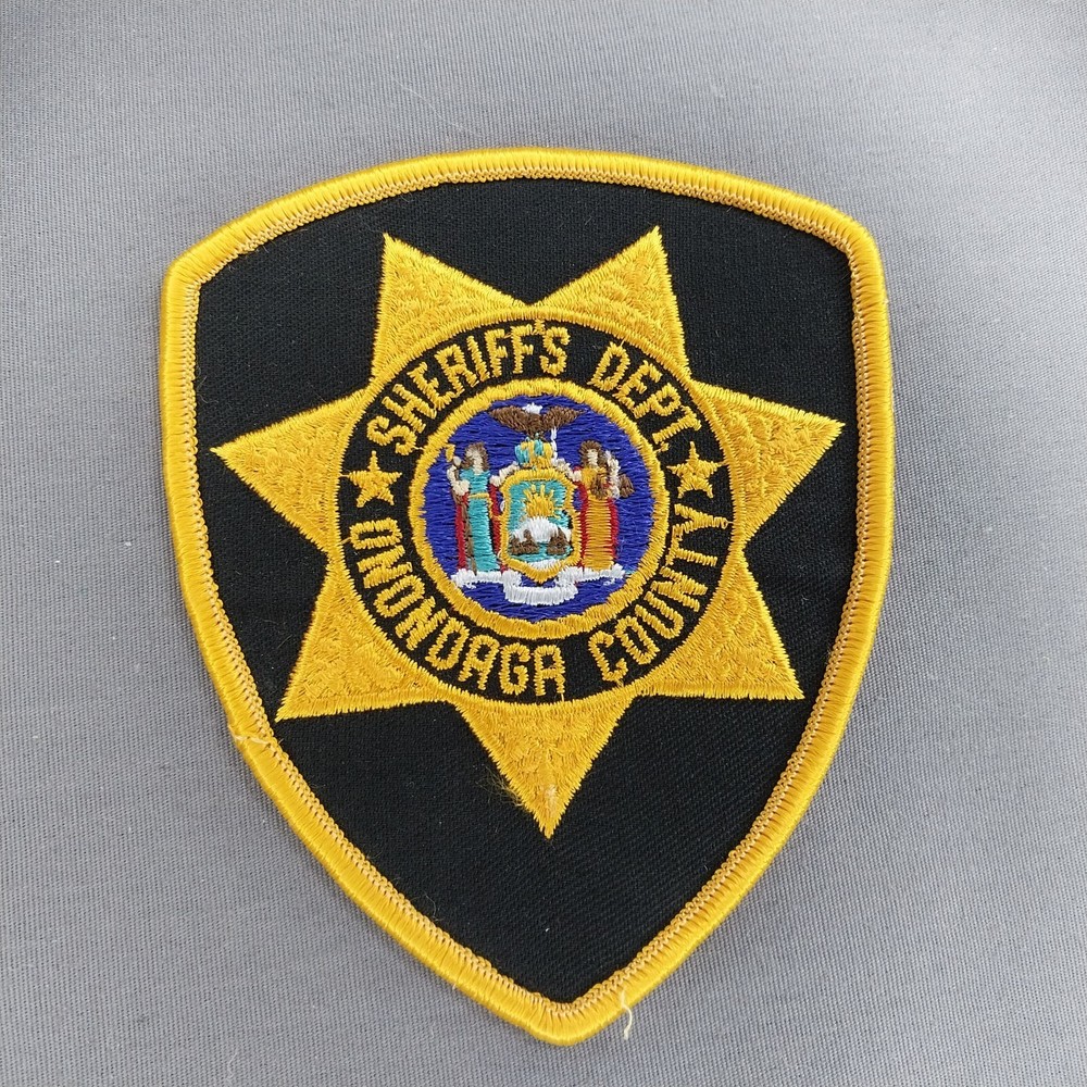 Onondaga County NY New York Syracuse Sheriff's Dept. 5" Shoulder Patch