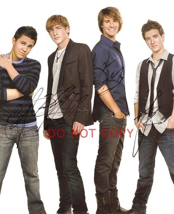 Big Time Rush band SIGNED reprint 8x10 Photo #3 Autographed RP