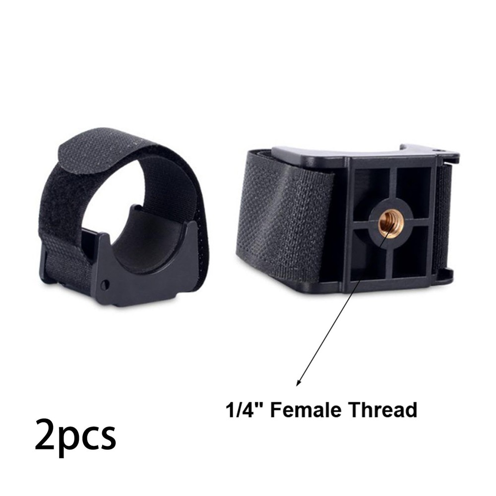 Flashlight Mounting Bracket Torch Mounting Bracket Portable Rubber Black Prof...