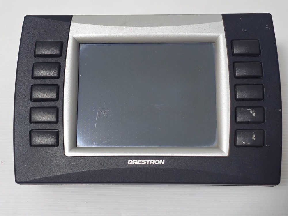 Crestron Touch Panel Control Screen Programmable Keypad Black Unit Untested