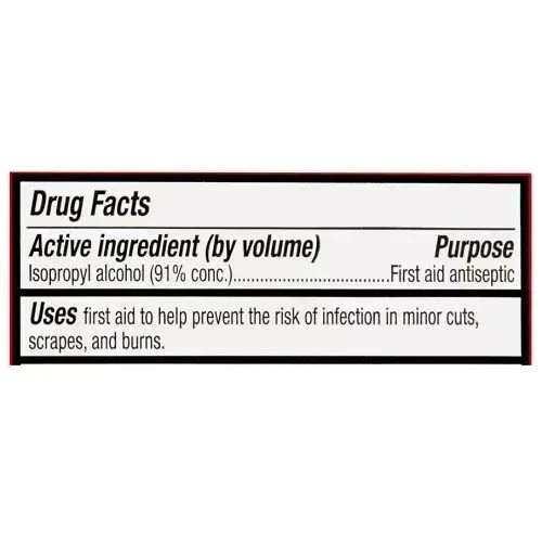 Equate 91% Isopropyl Alcohol Antiseptic Liquid, Resealable, 6 PACK, 6 x 32 fl oz
