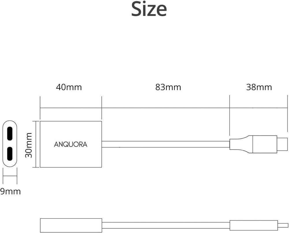 AR Glasses Adapter for Switch 1, Steam Deck, ROG Ally X