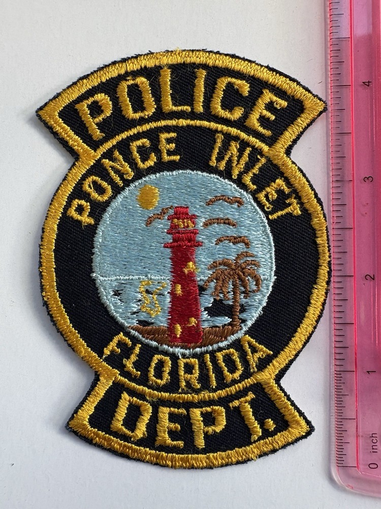 Ponce Inlet Florida Police Patch