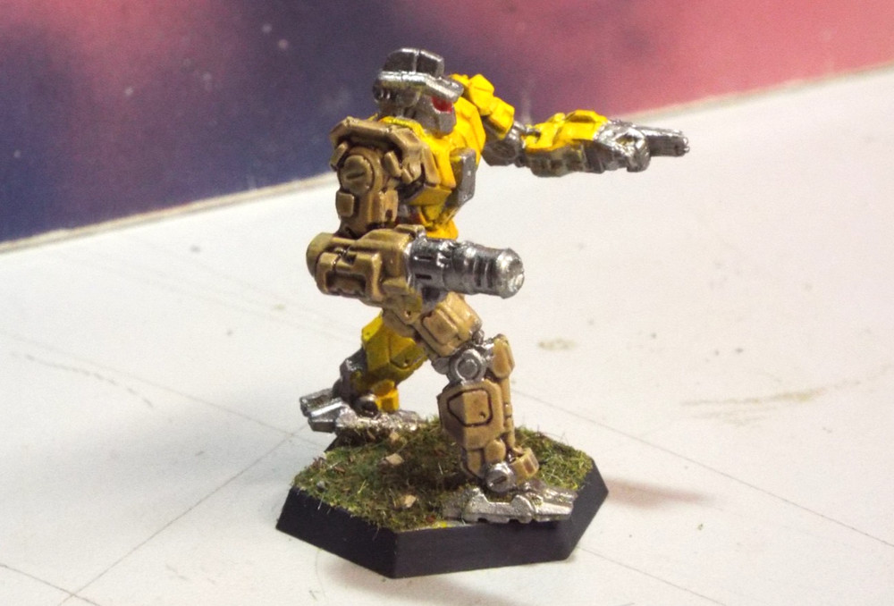 BATTLETECH CENTURION MECH (CATALYST, PLASTIC, PAINTED)