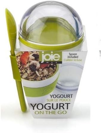Portable Yogurt Snack Cup with Spoon