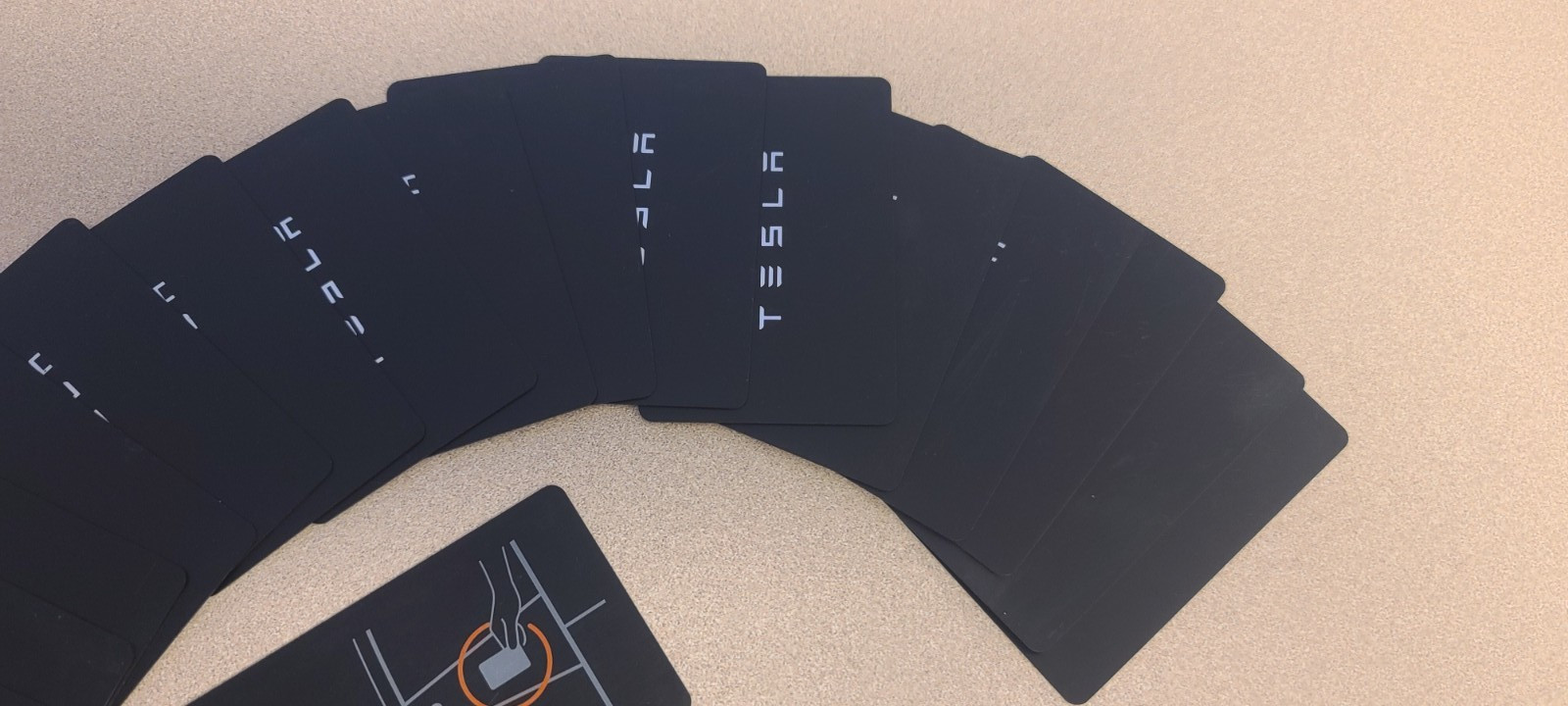 OEM 2017-2026 TESLA MODEL 3 Y S X Cybertruck KEY CARD /Worn Unprogrammed