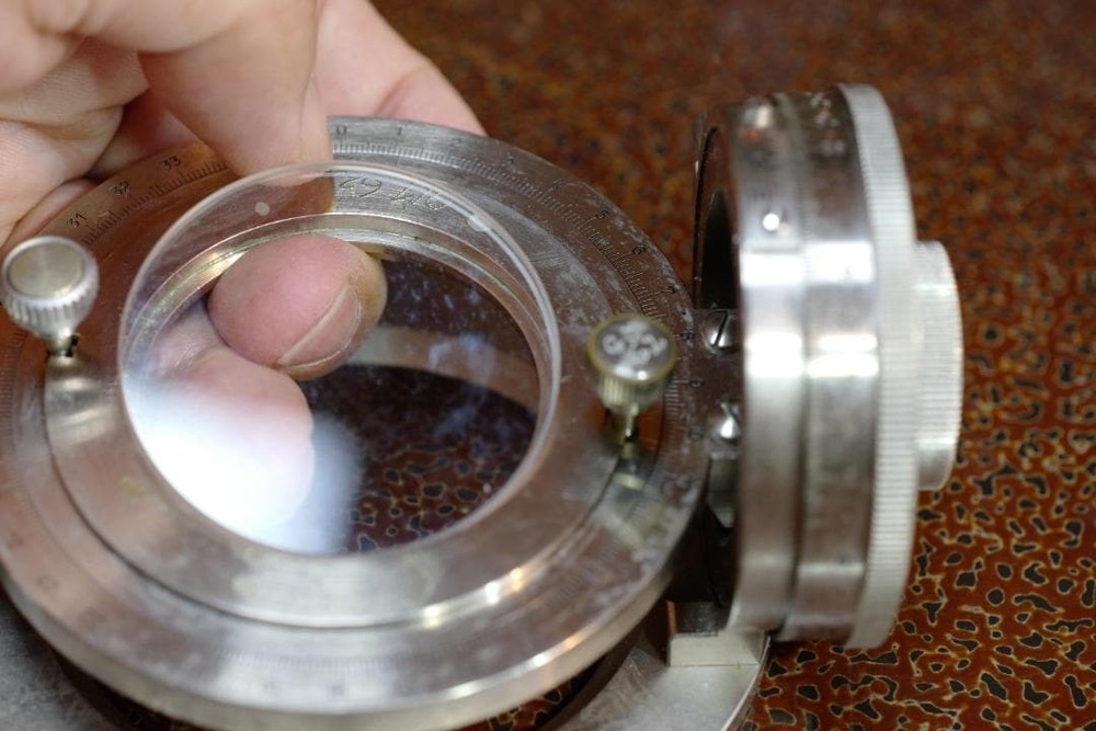 microscope antique Microscope Accessory No. 15 Leitz Universal Stage UT2 USED