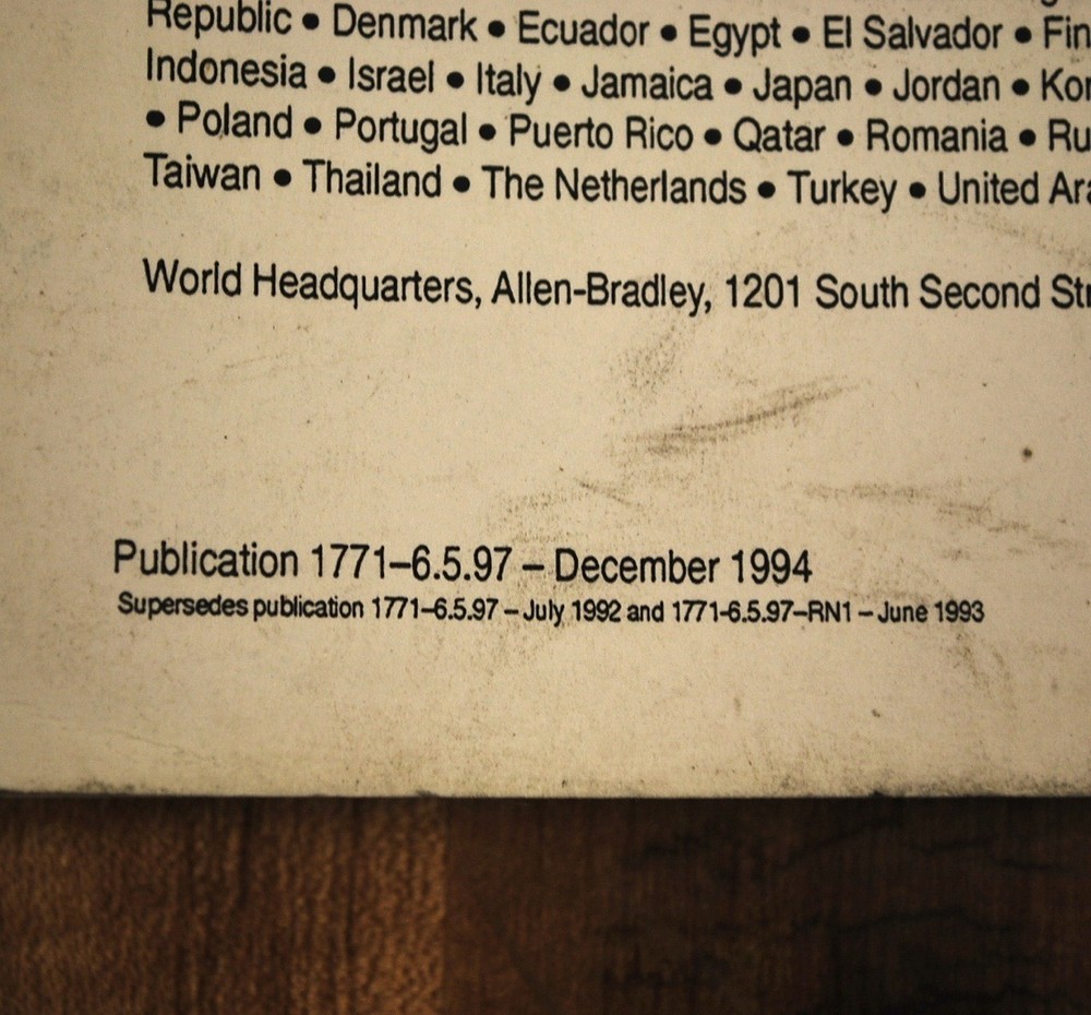 Allen Bradley 955118-52 SPI Protocol Interface Module User's Manual - USED