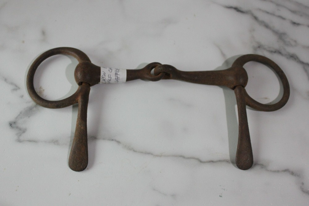 IRON HORSE HALF CHEEK SNAFFLE BIT