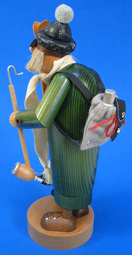 Skier German Incense Smoker