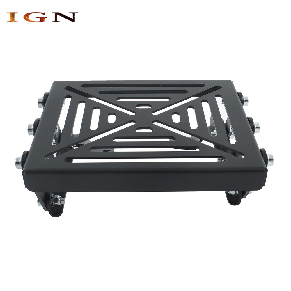 Convenient Storage Secure Support Tour Pack Motorcycle Trunk Mount Carbon Steel