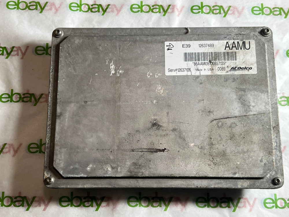 2011 CTS ENGINE CONTROL MODULE 12637489 AAMU ECM