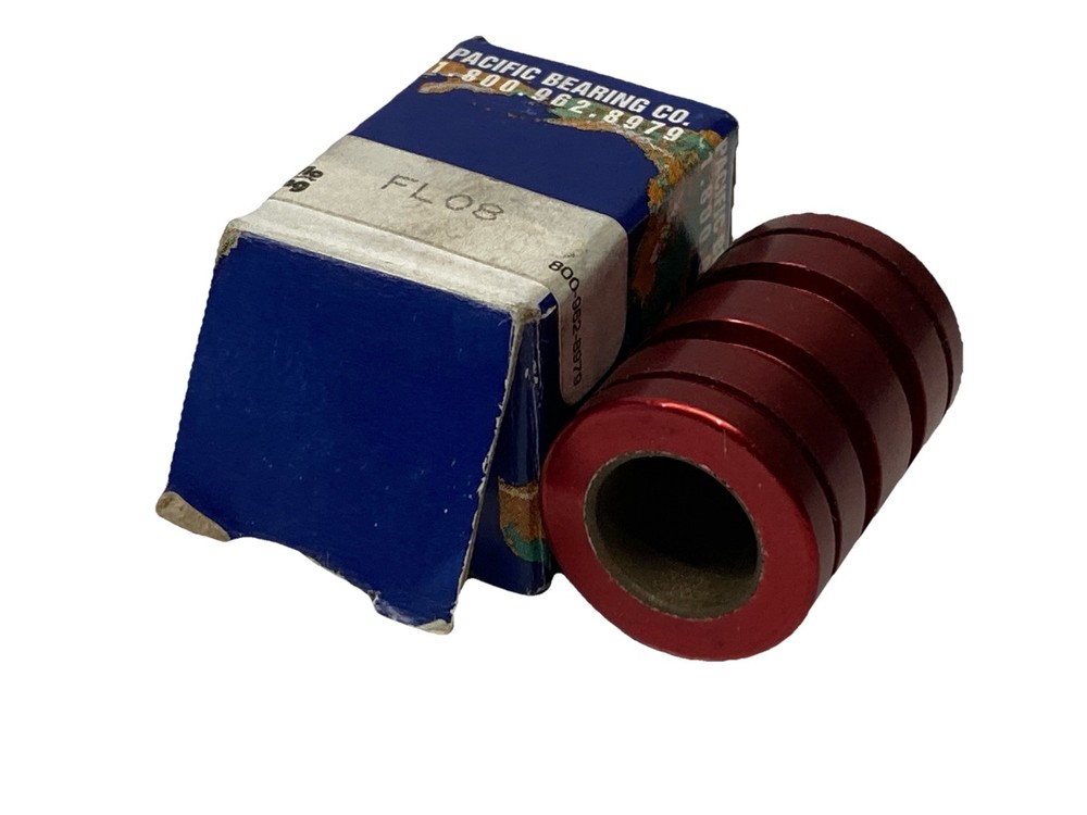 Pacific Bearing FL08 Linear Plain Self-Lubricating Bearing 1/2"