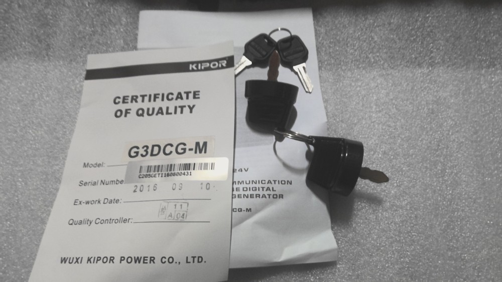 KIPOR IG3000 DIGITAL 24V DC GENERATOR G3DCG-M #4