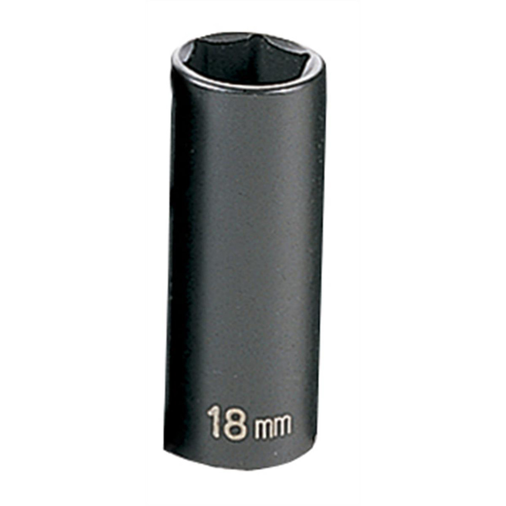Grey Pneumatic 3/8" Drive x 18mm Deep Socket