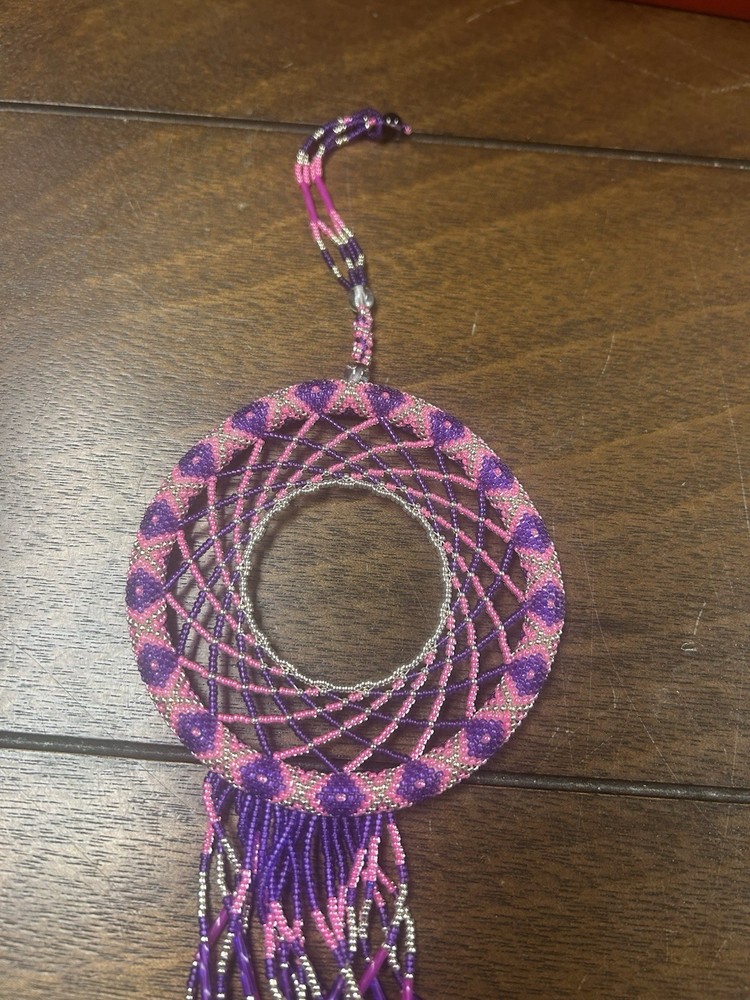 Handmade Beaded Dream Catcher