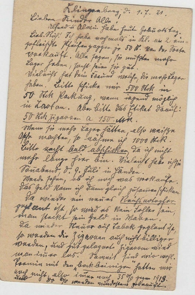 German Postal History Stamps Postcard Ref: R5016