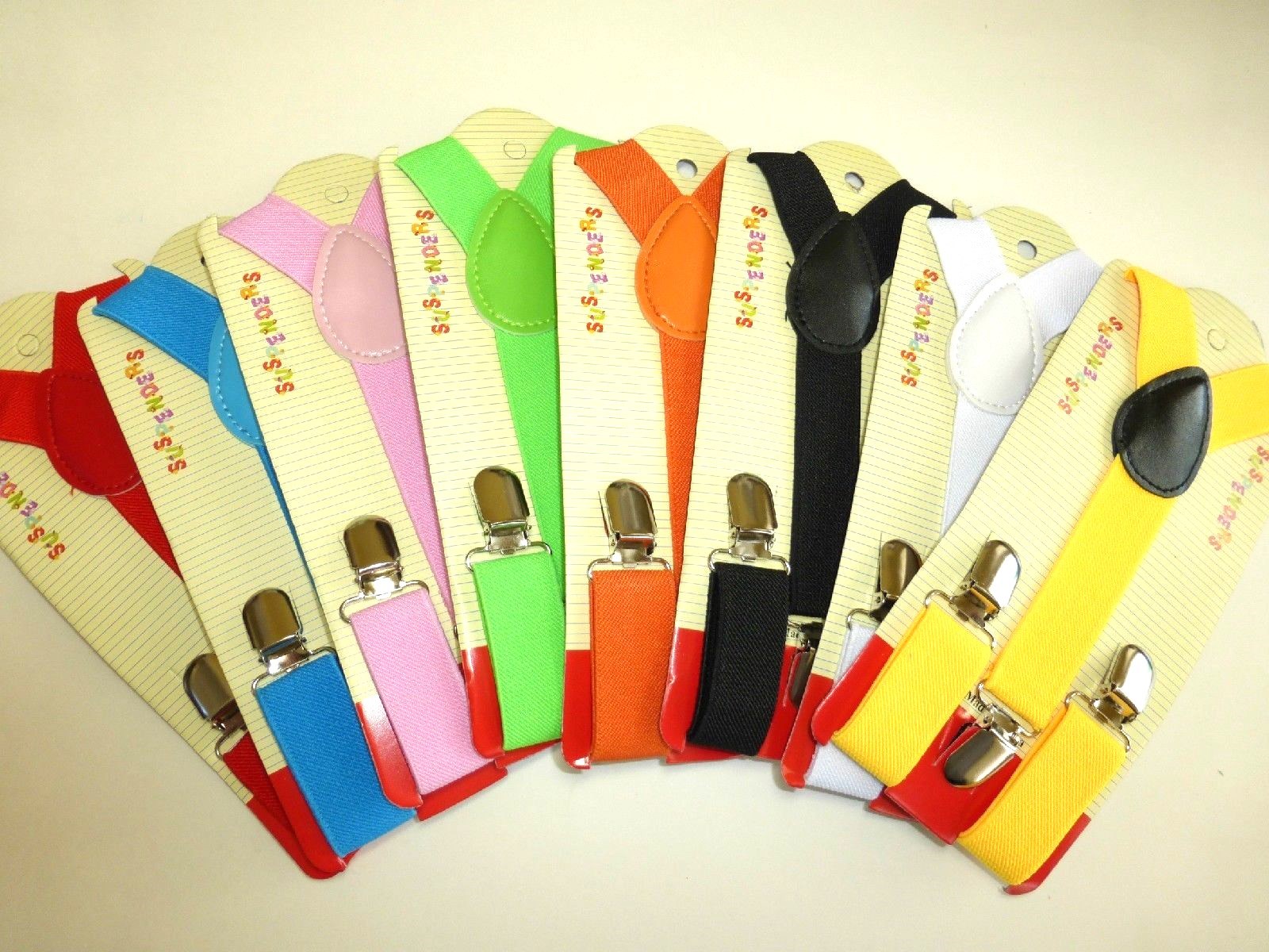 Suspender and Bow Tie Colors Baby Toddler Kids Boys Girls Child SETS USA seller