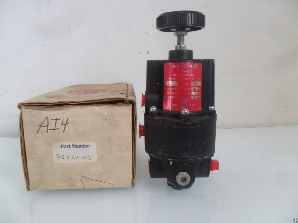 New Fairchild Model 14SR Air Loading Multiplying Relay NIB