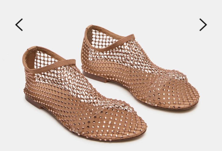 Steve Madden Mino-R Blush Rhinestone Flat Dress Sandal