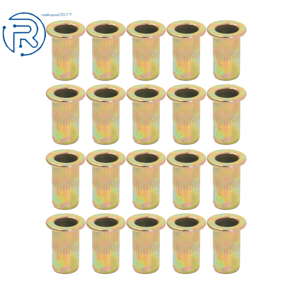 70 PCS 14" Rivet Nuts Kits quipped with 7PCS interchangeable mandrels With Box